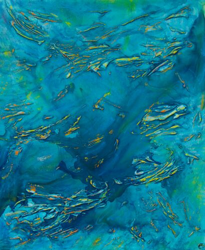 Waiting for the Wave II - a Paint Artowrk by Haizea Tramullas